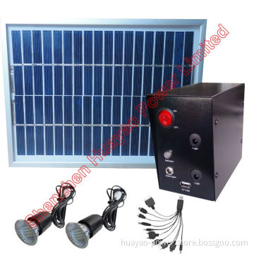 5W Solar Light for LED Lamps Lighting and Mobile Charging